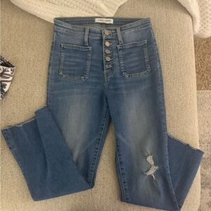 FLYING MONKEY Platinum✨ Women's High-Waisted Jeans